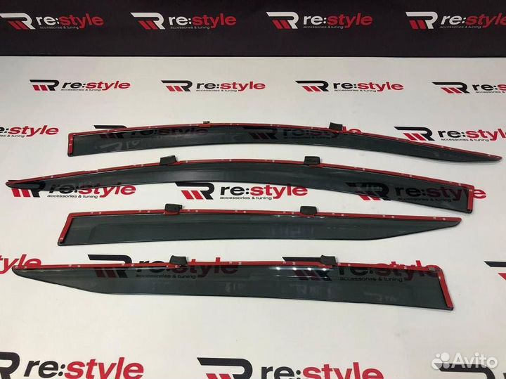 Ветровики Toyota Prius 50 H161