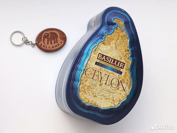 Подарочная коробка + брелок Шри Ланка
