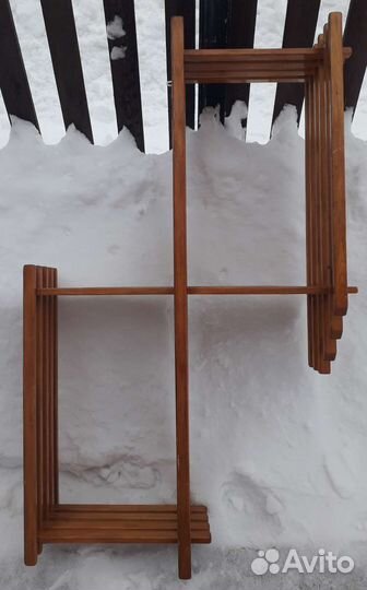 Полка настенная лакированная ручная работа