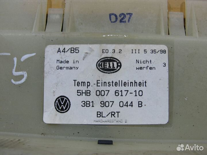 Климат контроль volkswagen Passat B5