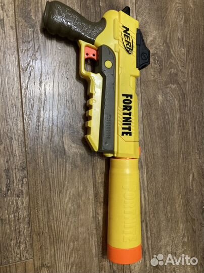Nerf fortnite пистолет