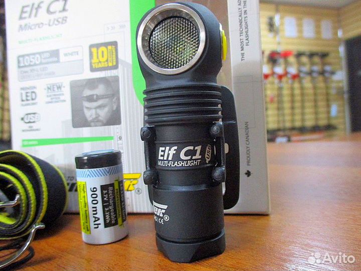 Фонарь Armytek Elf C1 XP-L USB (Белый свет)