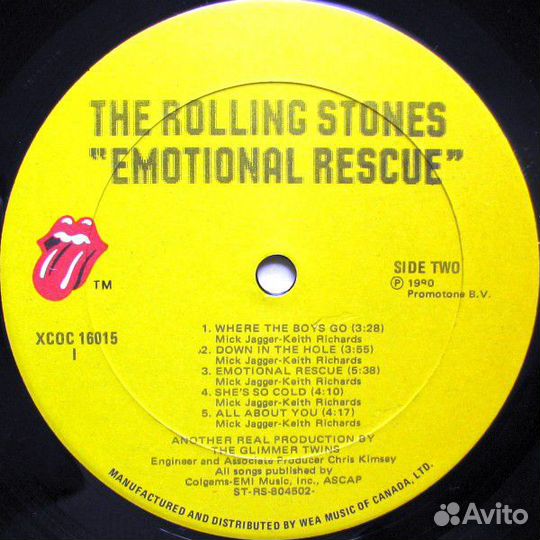 Пластинка LP The Rolling Stones – Emotional Rescue