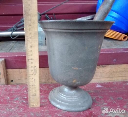 Ступка чугун большая