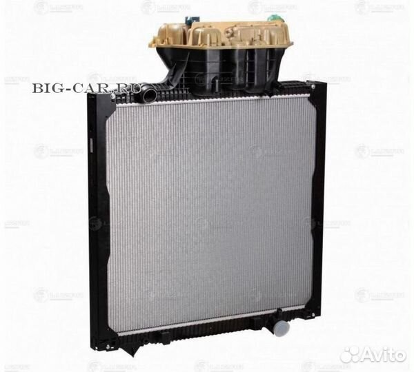 Luzar LRC 1282 Радиатор охл. для а/м MAN TGA (02) /TGS (07) /TGX (07) (LRc 1282)