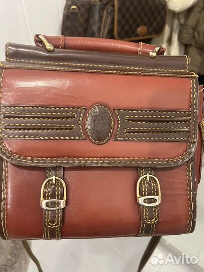 Сумка винтаж натуральная