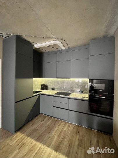 Кухня мдф угловая