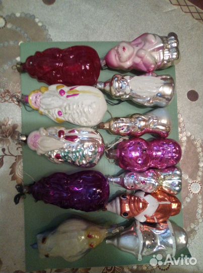 Елочные игрушки СССР