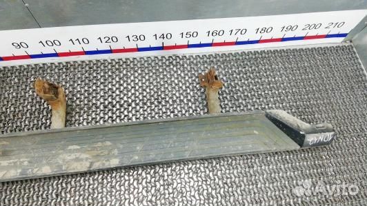 Подножка внешняя декоративная mitsubishi pajero 4