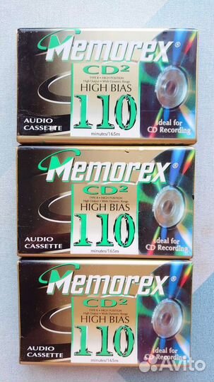Компакт кассеты Memorex CD2 110