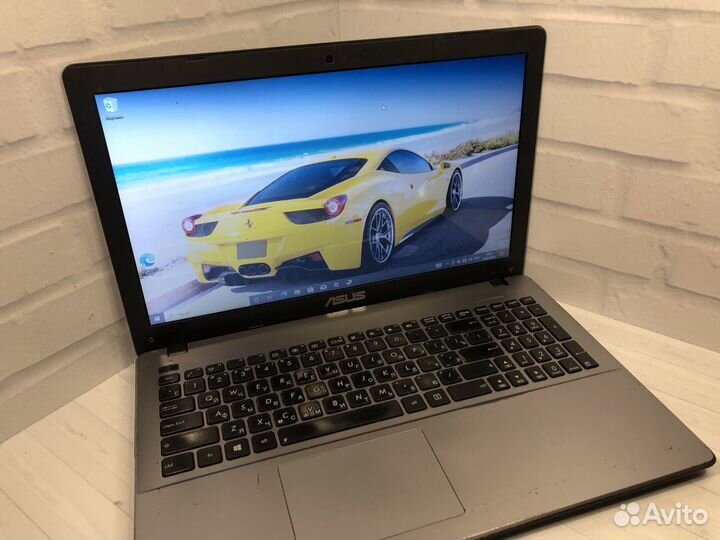 Игровой быстрый ноутбук asus 2 видеокарты