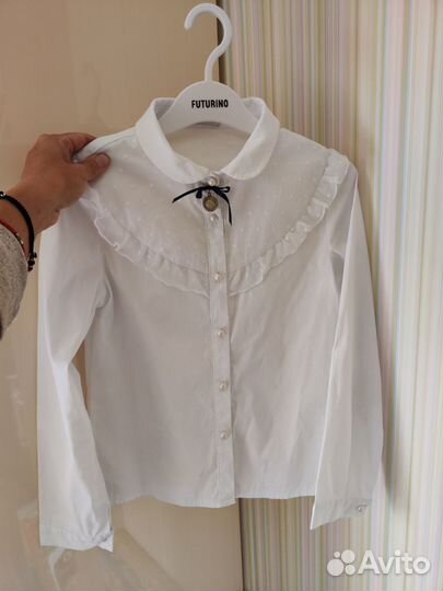 Блузка школьная 128