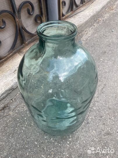 Банка-Бутыль ёмкостью 10 литров,широкое горло