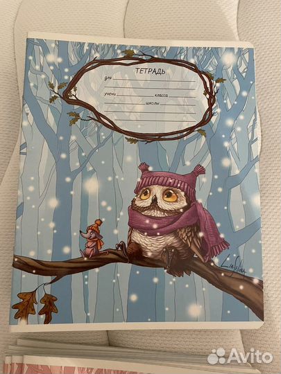 Тетрадь в клетку школьная 12 листов (25 шт)