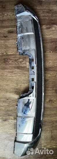 Юбка заднего бампера Mercedes ML 350 w166 AMG