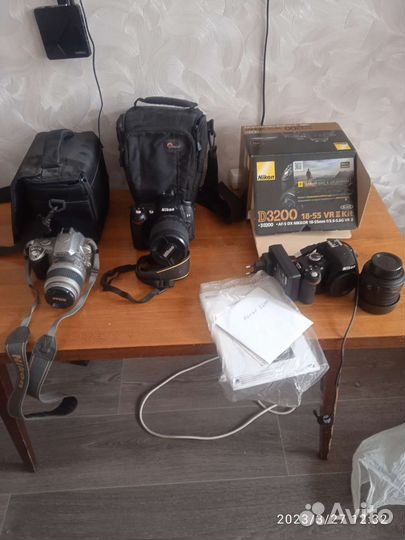 Никон д40 и д3200-д90-бартер