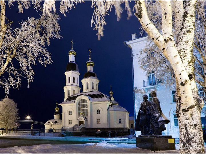 Архангельск Топ-Экскурсия Теплое свидание сАрханге