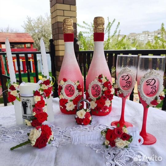 Свадебные аксессуары, украшения, свечи