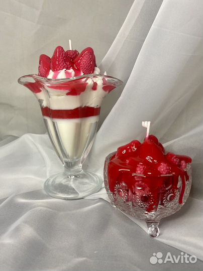 Свечи из соевого воска, ручной работы