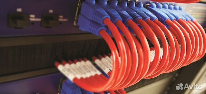 Монтаж слаботочных систем,скс,оптика