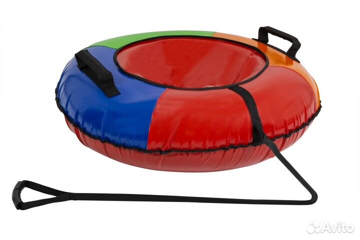 Тюбинг ватрушка 120 см светоотражающая стропа