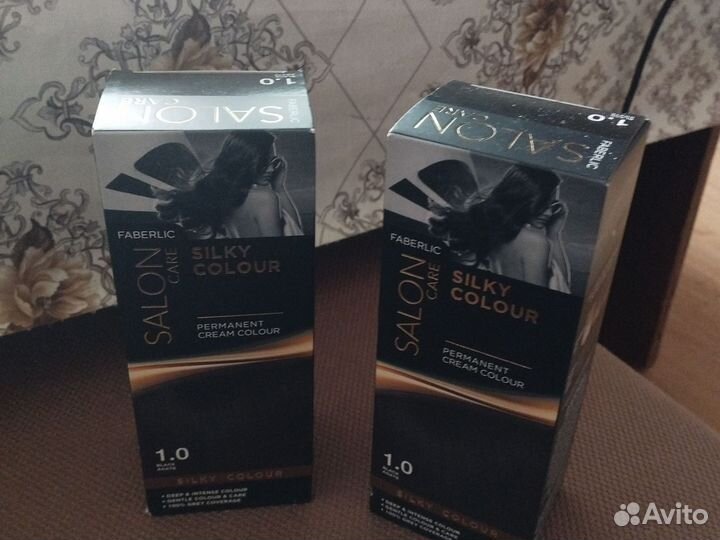 Краска для волос чёрная