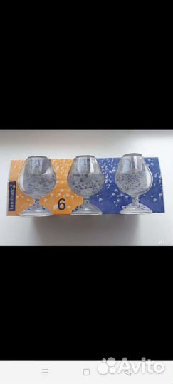 Новые бокалы для шампанского, виски, водки и др