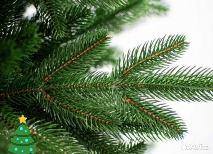Искусственная елка, близко к оргиналу 210 см