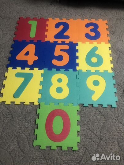 Детский коврик пазл