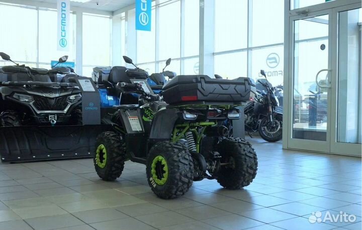 Квадроцикл MotoLand wild X 125 зелёный