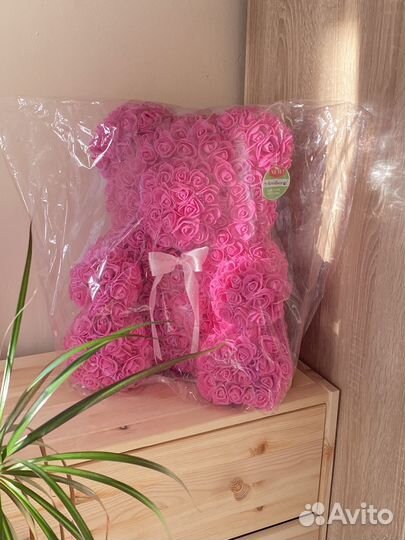 Мишка из роз