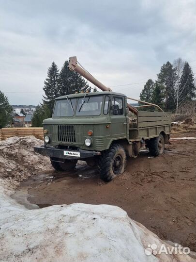 Бурильно-крановая машина ГАЗ БКМ-317-01, 1989