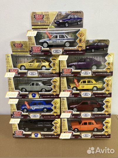 Машинки Технопарк 1:43