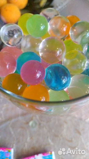 Гидрогелевые шарики,аквагрунт,антистресс