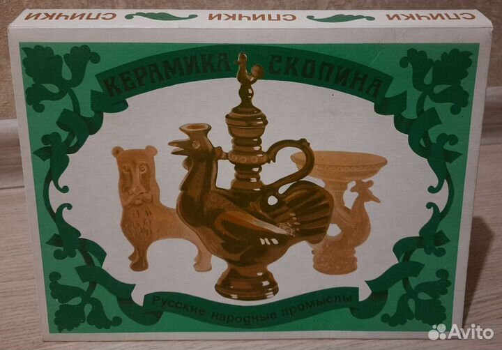 Набор спичек Керамика Скопина каталог Малеева 120