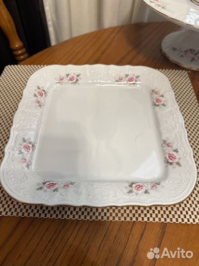 Предметы сервировки Бледная Роза Чехия