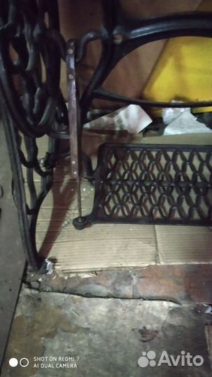 Чугунная станина от швейной машинки Зингер