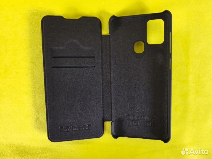 Чехол-книжка Leather Case Nillkin Samsung A21S