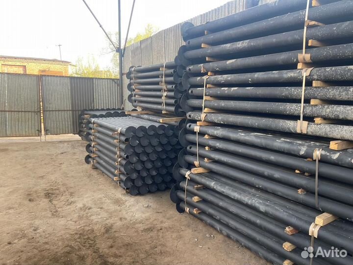 Винтовые сваи под ключ монтаж установка