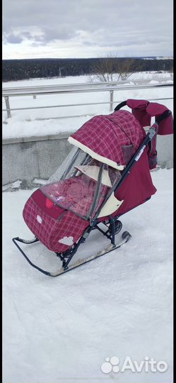 Санки коляска ника