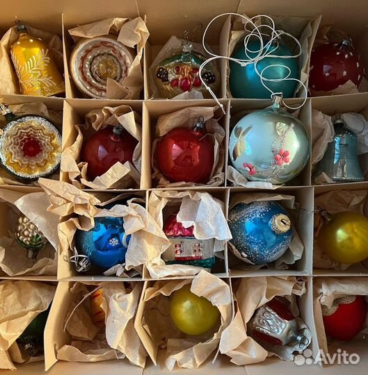 Новогодние игрушки набор