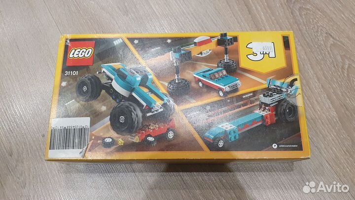 Lego creator 31101 Monster Truck Монстр-трак