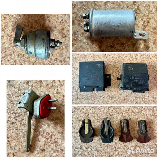 Реле, крышки трамблера, кп и пр. СССР