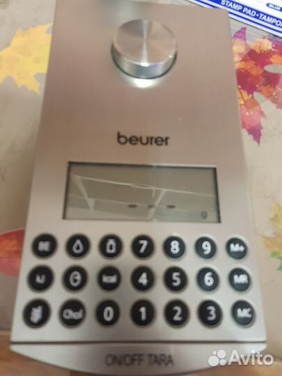 Весы кухонные электронные beurer