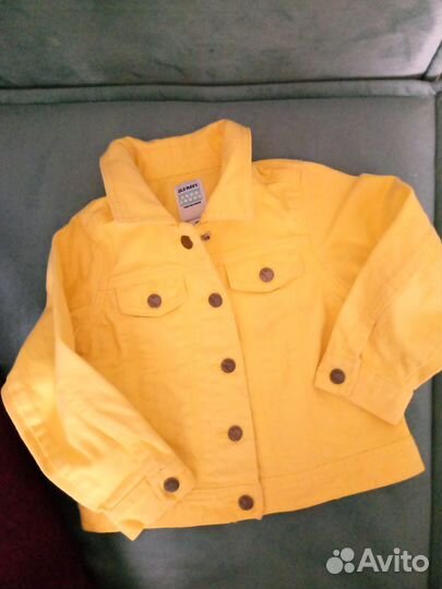 Джинсовая куртка для девочки