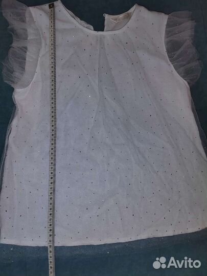 Блузка белая для девочки