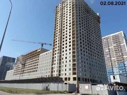 Ход строительства Апартаменты «IN2IT» (Интуит) 3 квартал 2021