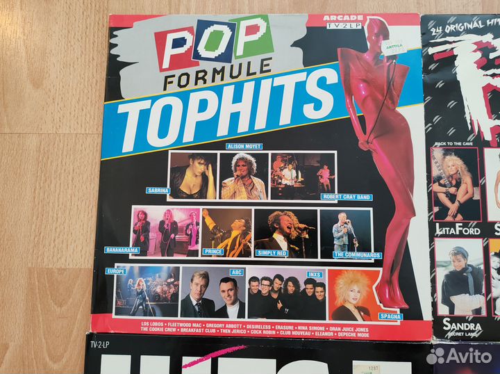 Сборники хитов 80х на виниле №15, 4х2LP