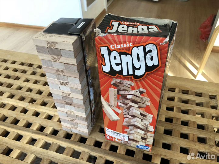 Настольная игра jenga (дженга)