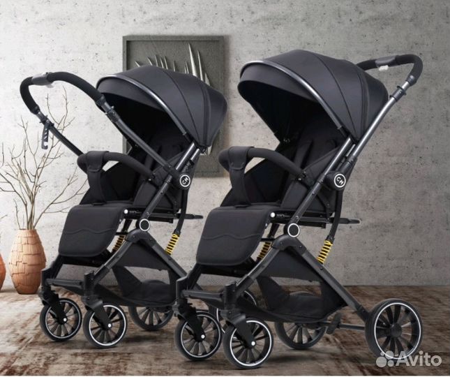 Коляска прогулочная перекидная ручка